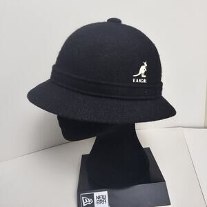 KANGOL Men's Medium Acrylic Black Hat 0397BC